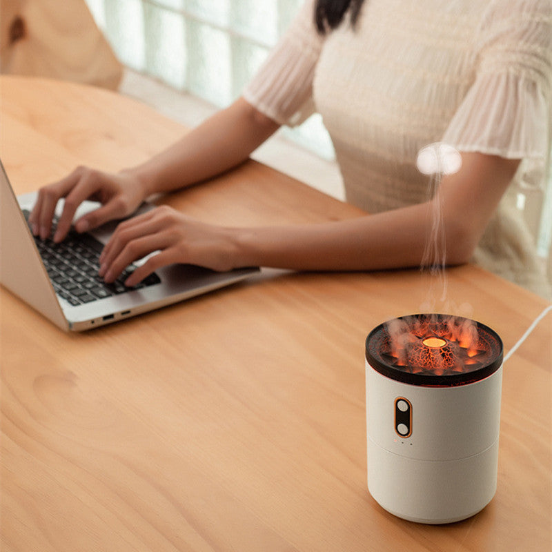 Volcanic Flame Aroma Essential Oil Diffuser 