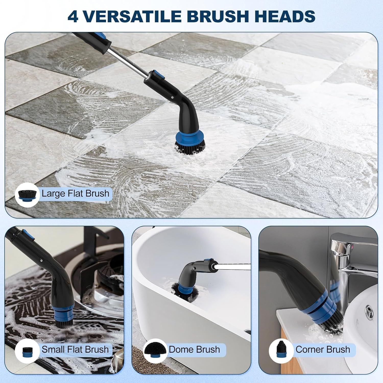 cordless cleaning brush