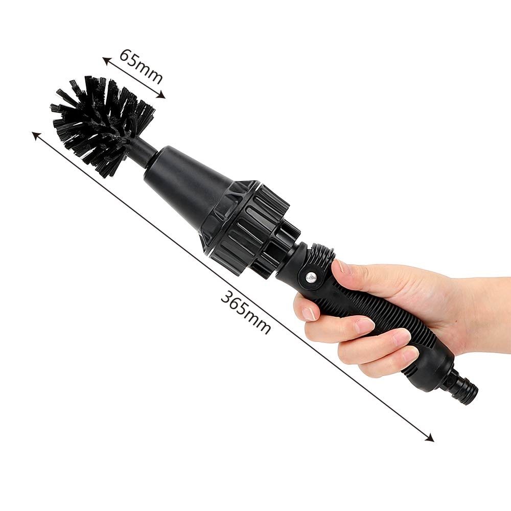 Water-driven Rotary Cleaning Brush Wash Hand-held 