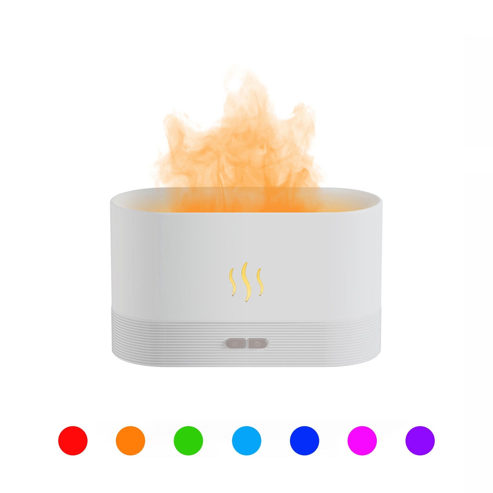 Ultrasonic Aroma Diffuser with Flame Effect