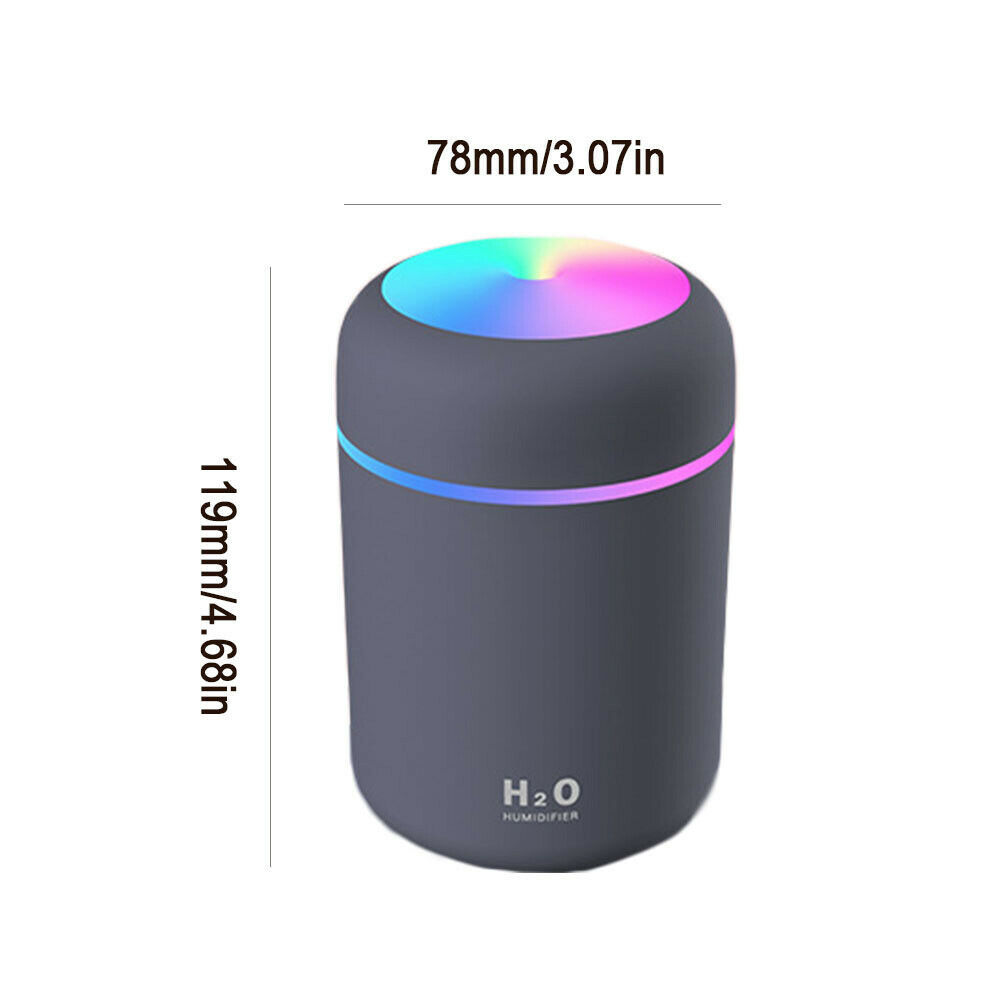 Aroma Essential Oil Diffuser Grain Ultrasonic Air LED 