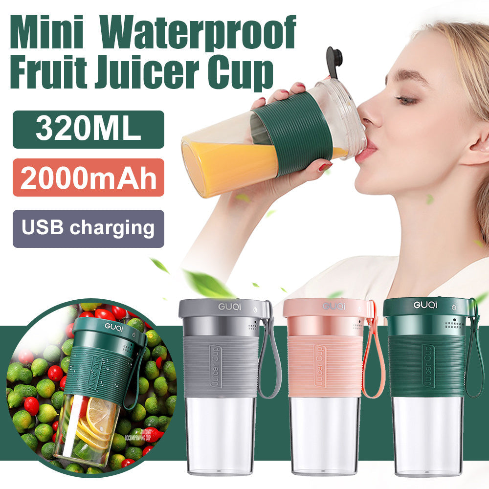 Mini USB Rechargeable Portable Blender Electric Fruit Juicer Kitchen.