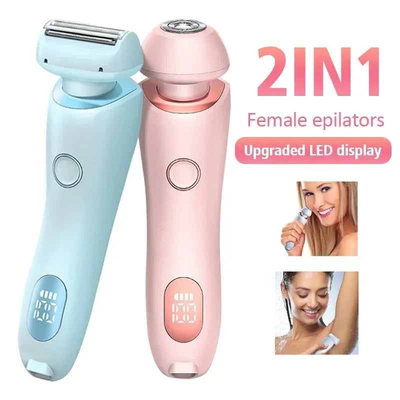 1 Hair Removal Epilator USB Rechargeable Trimmer 