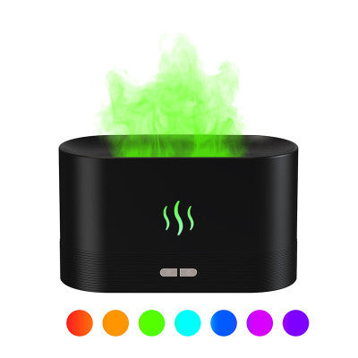 Ultrasonic Aroma Diffuser with Flame Effect