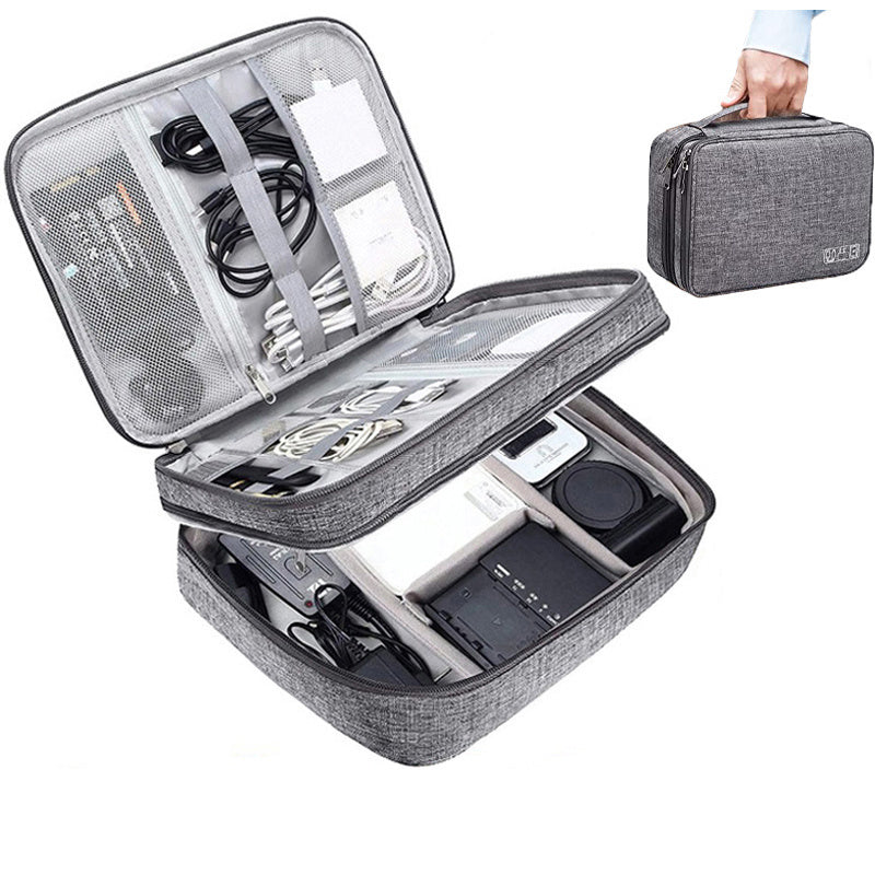 Electronics Organizer Travel Cable Organizer Bag 